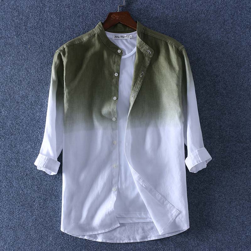 100% Linen Shirt Comfortable Shirts