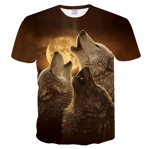 Printed 3D T shirts Men T-shirts