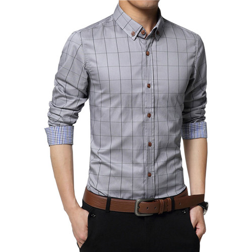 100% Cotton Dress Shirts Business Casual Shirts - Latestshirt.com