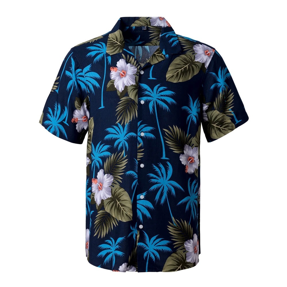 Beach Hawaiian Shirt Casual Floral Shirts