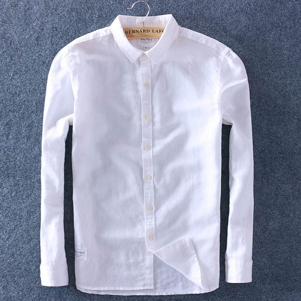 Cotton Linen Shirts Comfortable Undershirt - Latestshirt.com