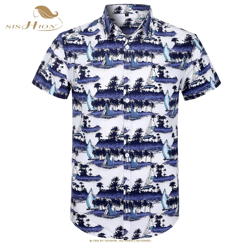 Hawaiian Shirt Floral Print Summer Shirts