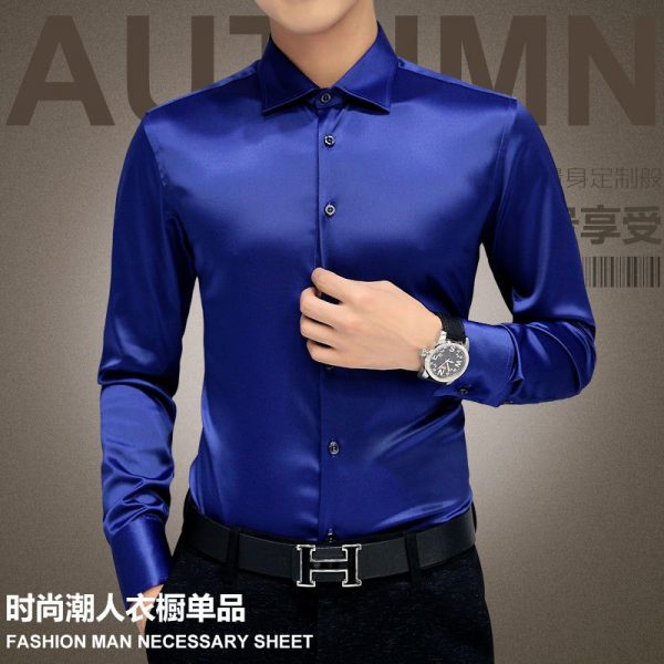 Luxury Shirts Silk Tuxedo Shirt