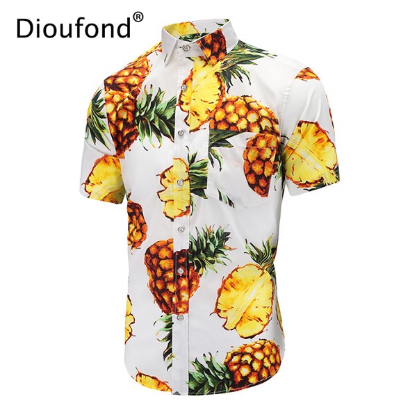 Men Casual Shirts Hawaiian Aloha Shirt - Latestshirt.com