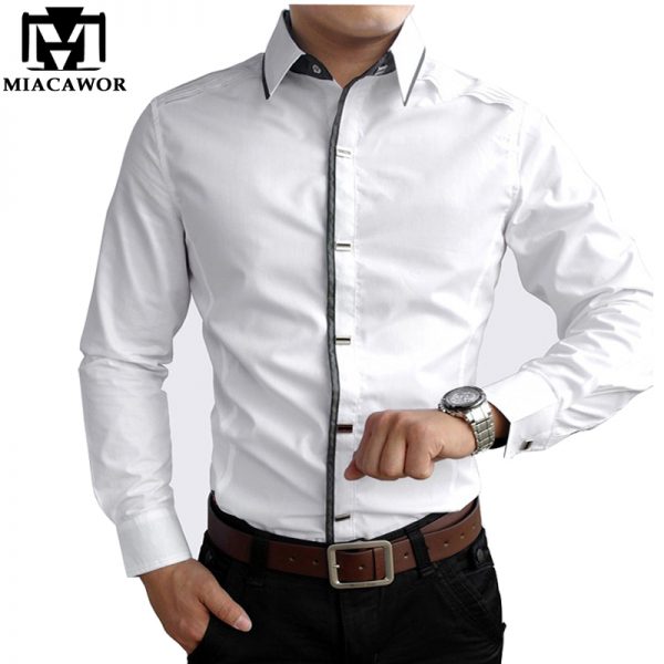 Men’s Casual Shirt Cotton Dress Shirts