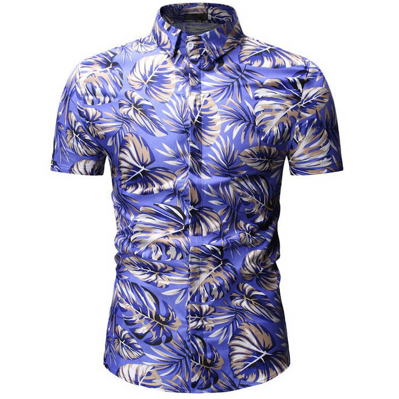 Summer Beach Hawaiian Shirt Floral Shirts