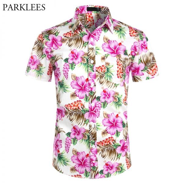 Hawaiian Shirts Floral Beach Shirt