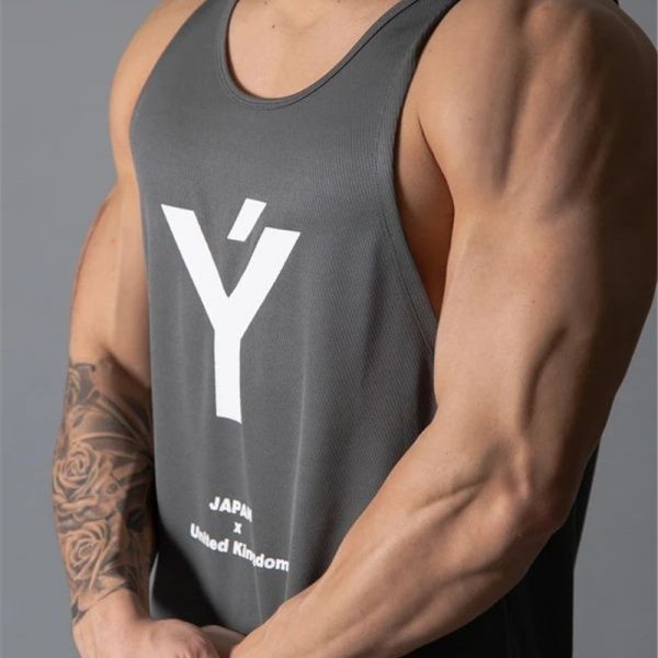 Bodybuilding Stringer Gym Sleeveless Undershirt