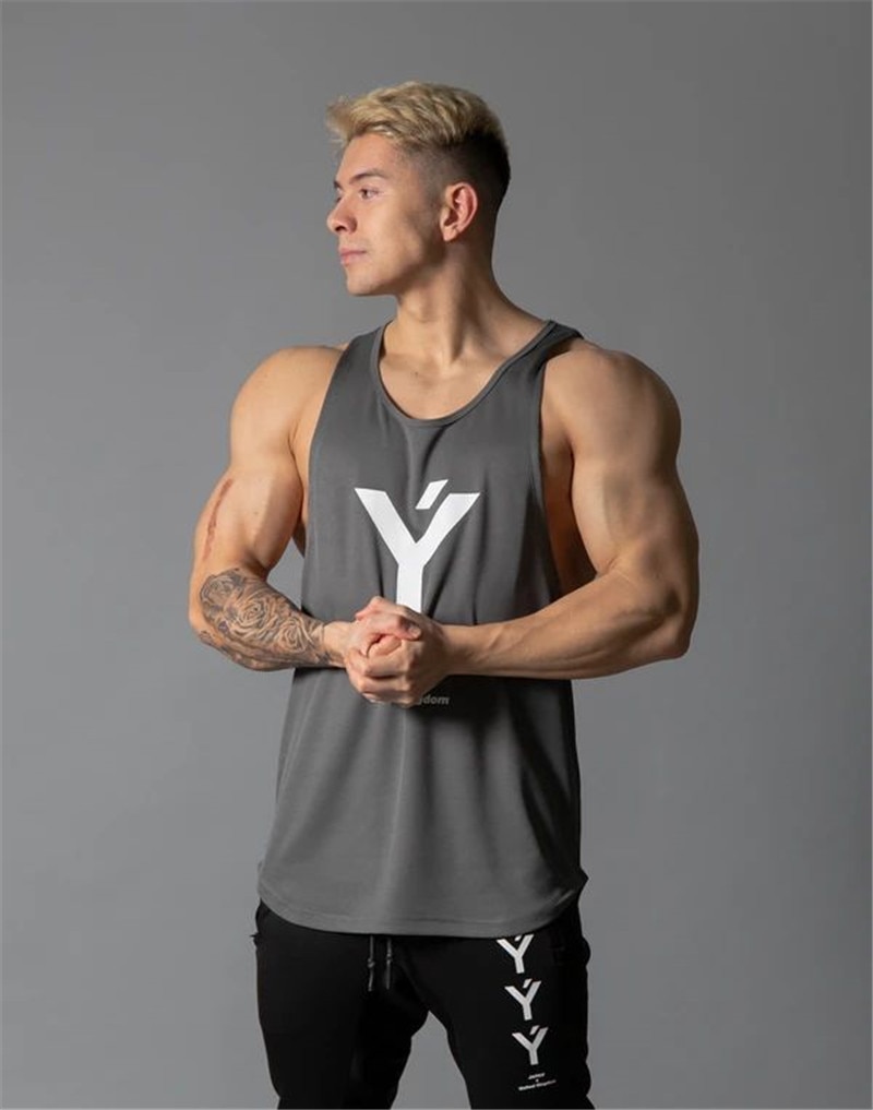 Bodybuilding Stringer Gym Sleeveless Undershirt