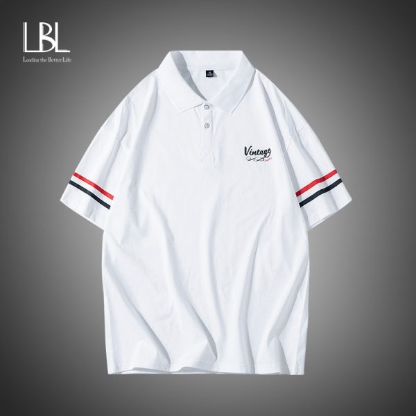 Brand Polo Shirt Short Sleeve Top