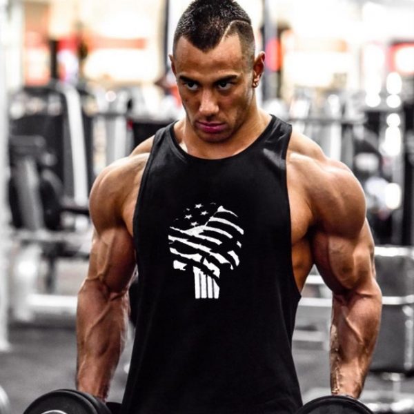Gym Tank Tops Men Bodybuilding Workout Vest