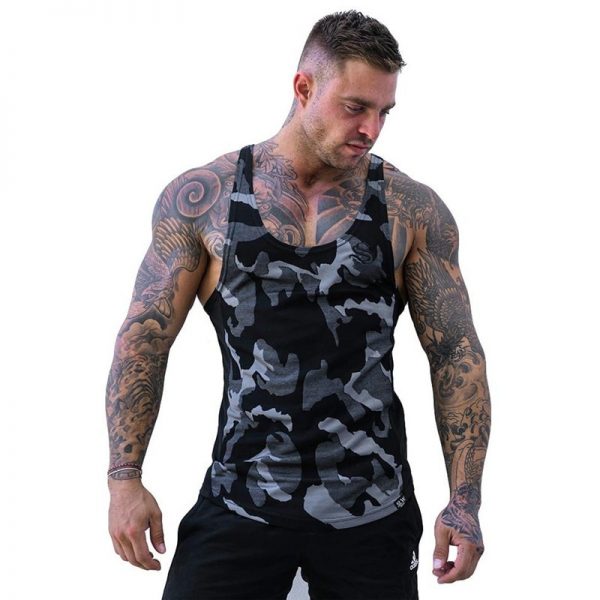 Men Tank Tops Breathable Male Vest
