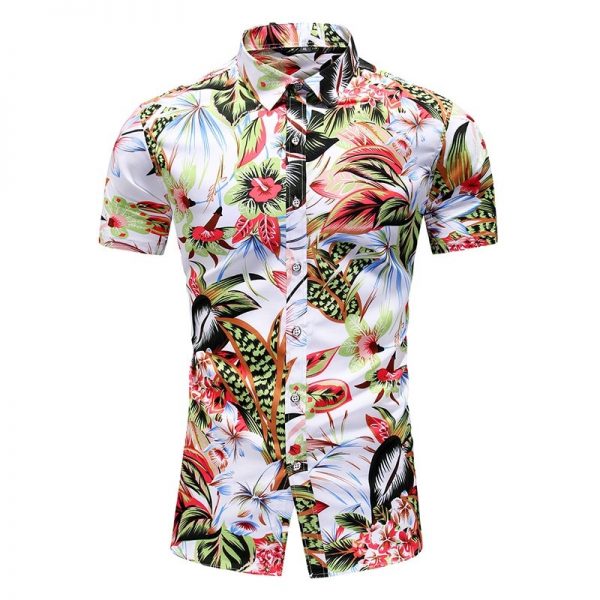 Korea Design Hawaii Beach Shirt